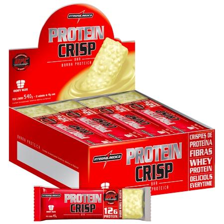 Crispin Bar Barra de Proteína Caixa c/ 12 unidades de 45g - Integralmedica é boa?