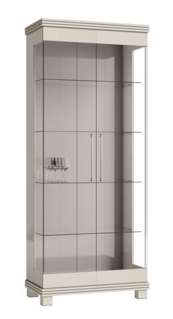 Cristaleira Cristal Off White - Imcal Móveis Menor preço em Cristaleira Cristal Off White - Imcal Móveis