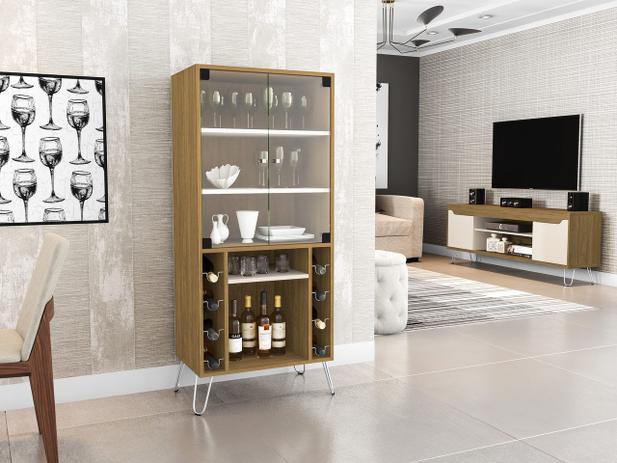 Cristaleira Scala Cinamomo com Off White - Móveis Bechara é ruim? Cristaleira Scala Cinamomo com Off White - Móveis Bechara é boa?