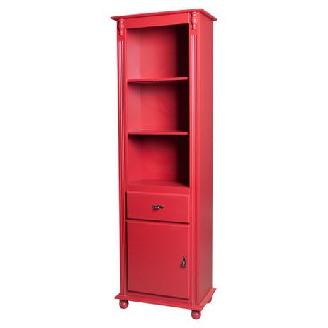 Cristaleira Torre 1 porta 1 gaveta 2 prateleiras - M550104 - Linz é boa?