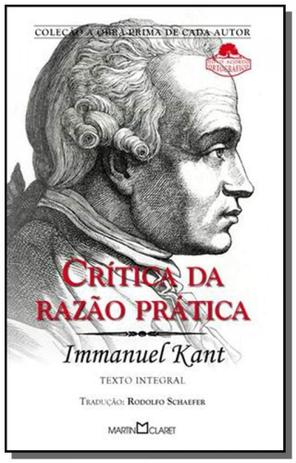 Critica da razao pratica 01 - Martin claret Menor preço em Critica da razao pratica 01 - Martin claret
