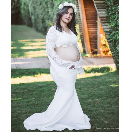 roupas de book para gestante