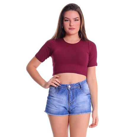 plus size cropped t shirt
