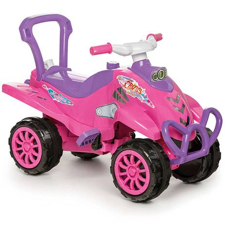 Cross Turbo Carrinho Passeio Quadriciclo Pedal Calesita Rosa Menor preço em Cross Turbo Carrinho Passeio Quadriciclo Pedal Calesita Rosa