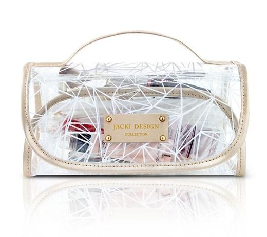 (CRYSTAL) Necessaire Rocambole 4 Compartimentos Transparente - Jacki design Menor preço em (CRYSTAL) Necessaire Rocambole 4 Compartimentos Transparente - Jacki design