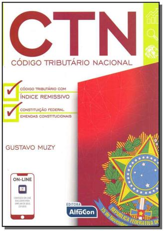 Ctn - Código Tributário Nacional - 01Ed/19 - Alfacon Menor preço em Ctn - Código Tributário Nacional - 01Ed/19 - Alfacon