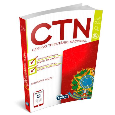 CTN Código Tributário Nacional - Alfacon Menor preço em CTN Código Tributário Nacional - Alfacon