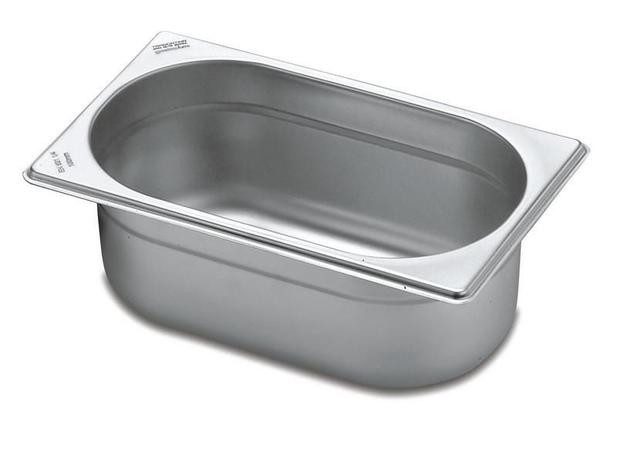 Cuba aço inox 1/4 sem alças - profundidade 200mm - Cubas - Tramontina Menor preço em Cuba aço inox 1/4 sem alças - profundidade 200mm - Cubas - Tramontina
