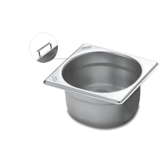 Cuba aço inox 1/6 200mm com alças móveis tramontina (61068200) é boa?