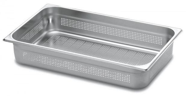 Cuba aco inox perfurada 1/1 s/alca tramontina (61071060) Menor preço em Cuba aco inox perfurada 1/1 s/alca tramontina (61071060)