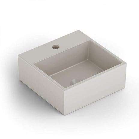 Cuba de Apoio 35cmx35cm com Mesa Loft Q6 Incepa Bege Menor preço em Cuba de Apoio 35cmx35cm com Mesa Loft Q6 Incepa Bege