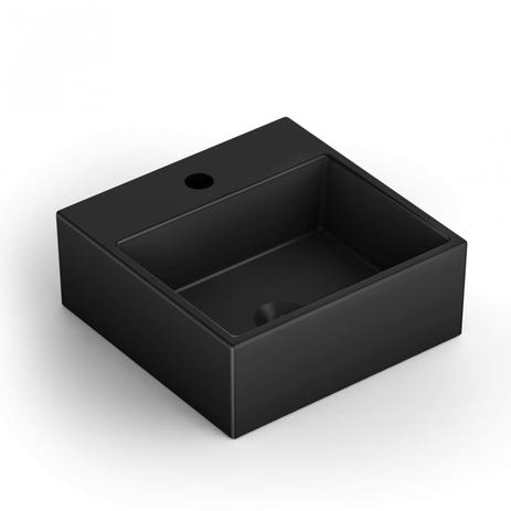 Cuba de Apoio 35cmx35cm com Mesa Loft Q6 Incepa Preto Menor preço em Cuba de Apoio 35cmx35cm com Mesa Loft Q6 Incepa Preto