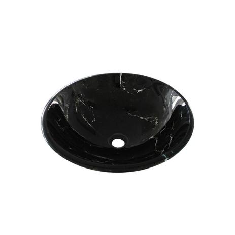 Cuba de Apoio em Vidro Redonda Murano 42cm Preta - Casanova é boa?