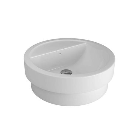 Cuba de Apoio Ou Sobrepor Cilíndrica com Mesa 16x45,5cm Branca - Deca Menor preço em Cuba de Apoio Ou Sobrepor Cilíndrica com Mesa 16x45,5cm Branca - Deca