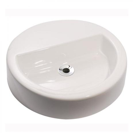 Cuba de Apoio para Banheiro 43cmx12cm Ouro Fino Branco Menor preço em Cuba de Apoio para Banheiro 43cmx12cm Ouro Fino Branco