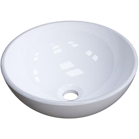 Cuba de Apoio Redonda Para Banheiro R30W Branco - Lyam Decor Menor preço em Cuba de Apoio Redonda Para Banheiro R30W Branco - Lyam Decor