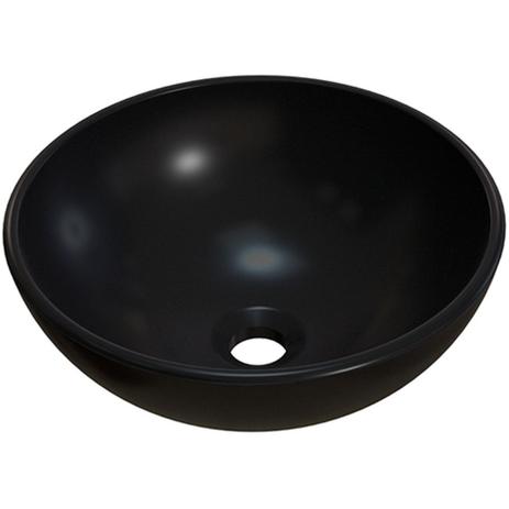 Cuba de Apoio Redonda Para Banheiro R30W Preto Fosco - Lyam Decor Menor preço em Cuba de Apoio Redonda Para Banheiro R30W Preto Fosco - Lyam Decor
