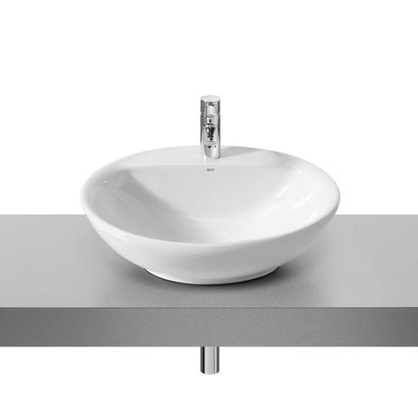 Cuba de Apoio/Suspensa 60X48cm Fontana Branco Roca Menor preço em Cuba de Apoio/Suspensa 60X48cm Fontana Branco Roca