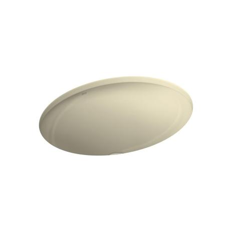 Cuba de Embutir Oval 48,5x37,5cm Creme - Deca Menor preço em Cuba de Embutir Oval 48,5x37,5cm Creme - Deca
