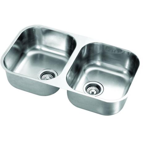 Cuba De Embutir Para Cozinha Franke Cuba 3 Dupla VerticalCromada Menor preço em Cuba De Embutir Para Cozinha Franke Cuba 3 Dupla VerticalCromada