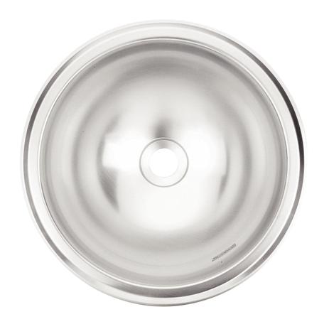 Cuba de Embutir Tramontina Redonda 34cm Inox Menor preço em Cuba de Embutir Tramontina Redonda 34cm Inox