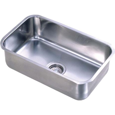 Cuba de Inox Franke N2 56x34x18cm Aço Alto Brilho com Válvula Menor preço em Cuba de Inox Franke N2 56x34x18cm Aço Alto Brilho com Válvula