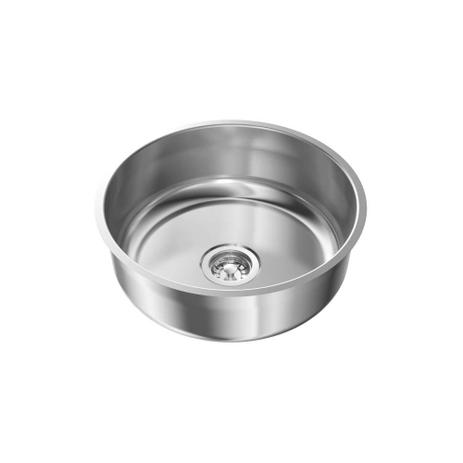 Cuba de inox para embutir Premium RD1C 37x37x17cm sem ladrão Ghelplus Menor preço em Cuba de inox para embutir Premium RD1C 37x37x17cm sem ladrão Ghelplus