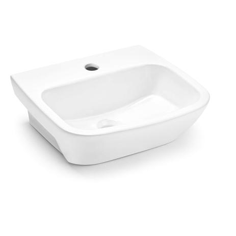 Cuba De Semi-Encaixe 44,5cmx40cm Boss Incepa Branco Menor preço em Cuba De Semi-Encaixe 44,5cmx40cm Boss Incepa Branco