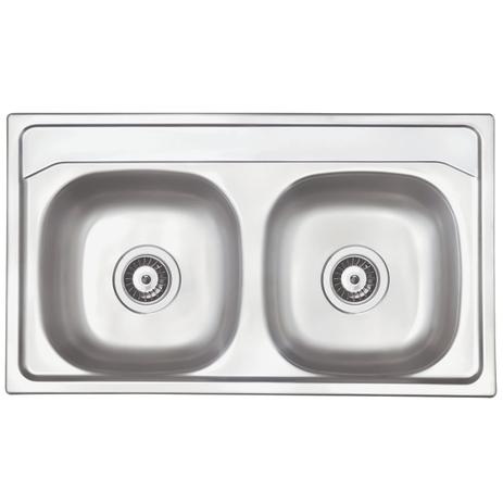 Cuba De Sobrepor Dupla 84X48.3Cm Inox 93934602 Tramontina Menor preço em Cuba De Sobrepor Dupla 84X48.3Cm Inox 93934602 Tramontina