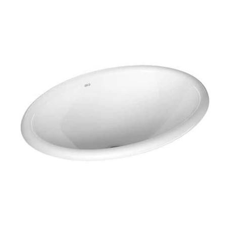 Cuba de Sobrepor para Banheiro Oval L65 Branco - Deca Menor preço em Cuba de Sobrepor para Banheiro Oval L65 Branco - Deca