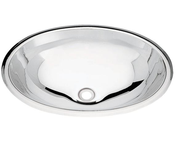 Cuba de Sobrepor para Banheiro Tramontina - Inox Oval 36x26cm Perfecta 94113207 Menor preço em Cuba de Sobrepor para Banheiro Tramontina - Inox Oval 36x26cm Perfecta 94113207