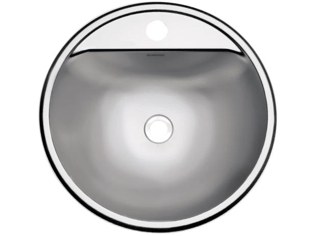 Cuba de Sobrepor para Banheiro Tramontina - Inox Redonda 38x14cm Perfecta 94121107 é boa?