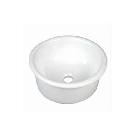 Cuba de Sobrepor Redonda 36cm Branco - Celite Menor preço em Cuba de Sobrepor Redonda 36cm Branco - Celite