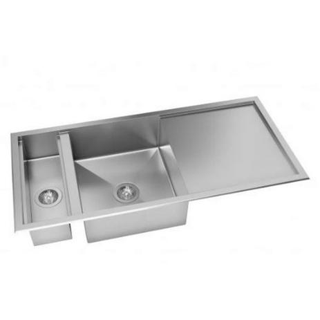 Cuba DeBacco Quadratino Reversível com Canal Organizador Úmido 110x50x20cm Menor preço em Cuba DeBacco Quadratino Reversível com Canal Organizador Úmido 110x50x20cm