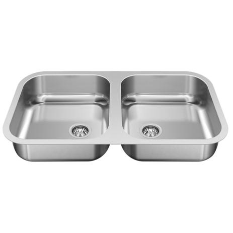 Cuba Dupla De Embutir GhelPlus Premium N3 2C 17cm Inox Alto Brilho Menor preço em Cuba Dupla De Embutir GhelPlus Premium N3 2C 17cm Inox Alto Brilho