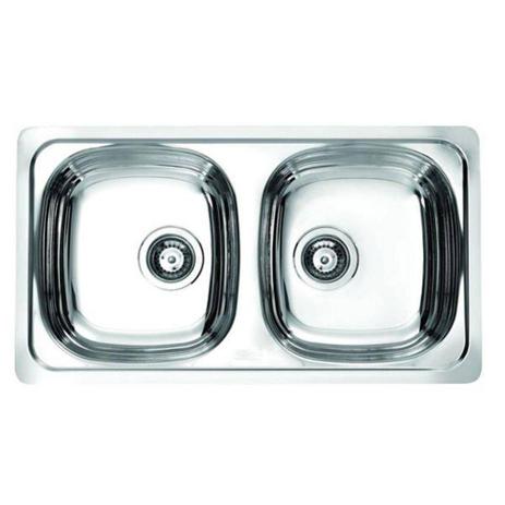Cuba Dupla De Embutir Para Cozinha Franke Cartesio 620 Cromada é boa?