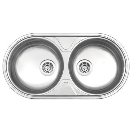 Cuba Dupla Redonda Em Aço Inox Acetinado 84x44 Cm 94035102 Tramontina é ruim? Cuba Dupla Redonda Em Aço Inox Acetinado 84x44 Cm 94035102 Tramontina é boa?