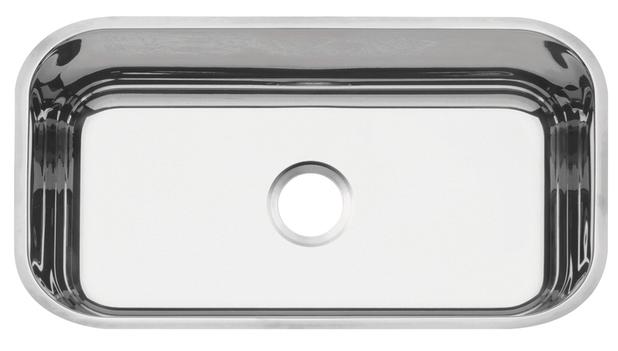Cuba em aço inox polido 56x34 cm Tramontina - 94085/506 Menor preço em Cuba em aço inox polido 56x34 cm Tramontina - 94085/506