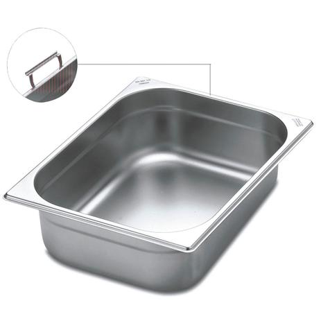 Cuba Gastronômica 1/2 Tramontina 61063060 Alças Móveis Inox Menor preço em Cuba Gastronômica 1/2 Tramontina 61063060 Alças Móveis Inox