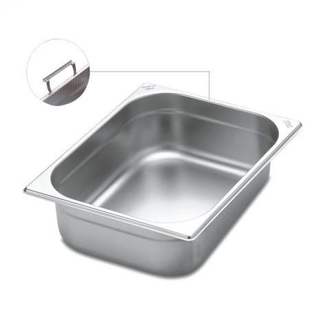 Cuba Gastronômica em Aço Inox 1/2 11L com Alça Tramontina Menor preço em Cuba Gastronômica em Aço Inox 1/2 11L com Alça Tramontina