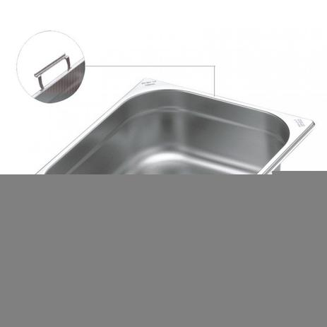 Cuba Gastronômica em Aço Inox 1/2 4L com Alça Tramontina Menor preço em Cuba Gastronômica em Aço Inox 1/2 4L com Alça Tramontina