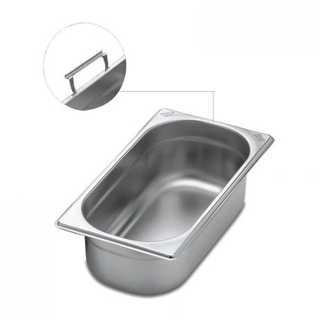 Cuba Gastronômica em Aço Inox 1/3 2L com Alça Tramontina Menor preço em Cuba Gastronômica em Aço Inox 1/3 2L com Alça Tramontina