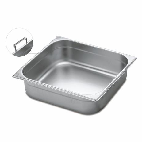 Cuba Gastronômica em Aço Inox 2/3 16L com Alça Tramontina Menor preço em Cuba Gastronômica em Aço Inox 2/3 16L com Alça Tramontina