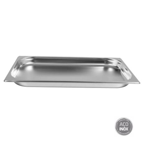 Cuba Gastronomica Inox Gn 1/1x40mm p/ Rechaud - Buffet Self Service - Balcões - Carrinhos térmicos - Ipe cozinhas Menor preço em Cuba Gastronomica Inox Gn 1/1x40mm p/ Rechaud - Buffet Self Service - Balcões - Carrinhos térmicos - Ipe cozinhas