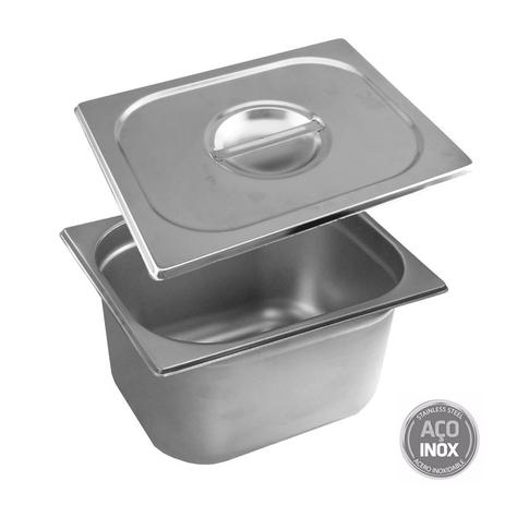Cuba Gastronomica Inox Gn 1/2x150mm com Tampa p/ Buffet - Ipe cozinhas é boa?