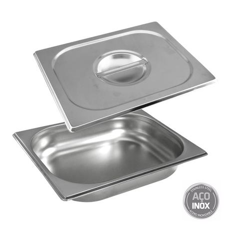 Cuba Gastronomica Inox Gn 1/2x65mm com Tampa p/ Buffet - Ipe cozinhas é boa?