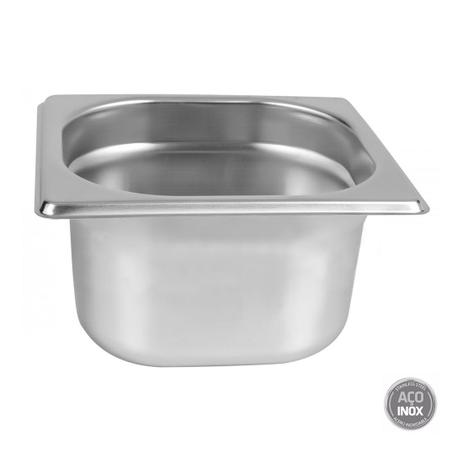 Cuba Gastronomica Inox Gn 1/6x100mm p/ Rechaud - Buffet Self Service - Balcões - Carrinhos témicos - Ipe Cozinhas Menor preço em Cuba Gastronomica Inox Gn 1/6x100mm p/ Rechaud - Buffet Self Service - Balcões - Carrinhos témicos - Ipe Cozinhas