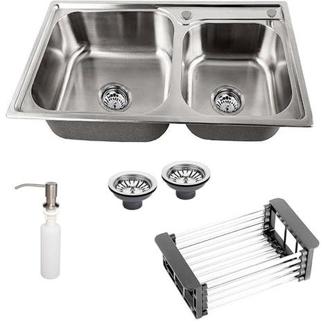 Cuba Inox 304 Cozinha Gourmet Luxo Pia Acessórios Giorgia - eCubas Menor preço em Cuba Inox 304 Cozinha Gourmet Luxo Pia Acessórios Giorgia - eCubas