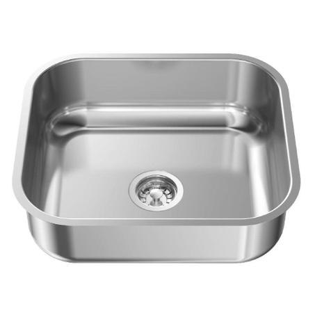 Cuba inox n3 prof170 polida- furo 3.1/2 - Ghel plus Menor preço em Cuba inox n3 prof170 polida- furo 3.1/2 - Ghel plus