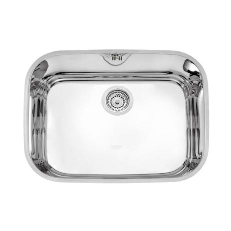 Cuba Inox Tramontina Retangular 48x34x18cm BL Alto Brilho Menor preço em Cuba Inox Tramontina Retangular 48x34x18cm BL Alto Brilho